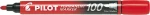 Pilot 100 Ανεξίτηλος 1mm Red
