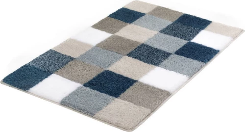 Kleine Wolke Πατάκι Μπάνιου 85x150 Caro Blue