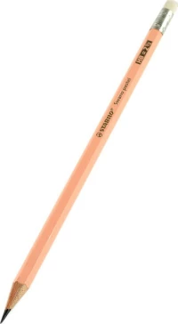 Stabilo Swano Pastel Μολύβι HB με Γόμα Apricot