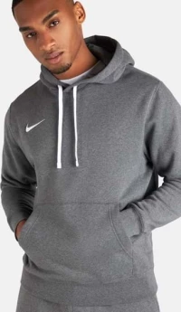 Nike Club 20 Ανδρικό Φούτερ με Κουκούλα και Τσέπες Fleece Γκρι CW6894-071