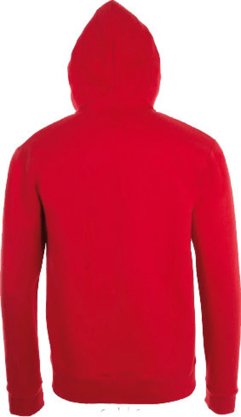 Sol's Stone 01714 Unisex ζακέτα φούτερ με κουκούλα RED-145
