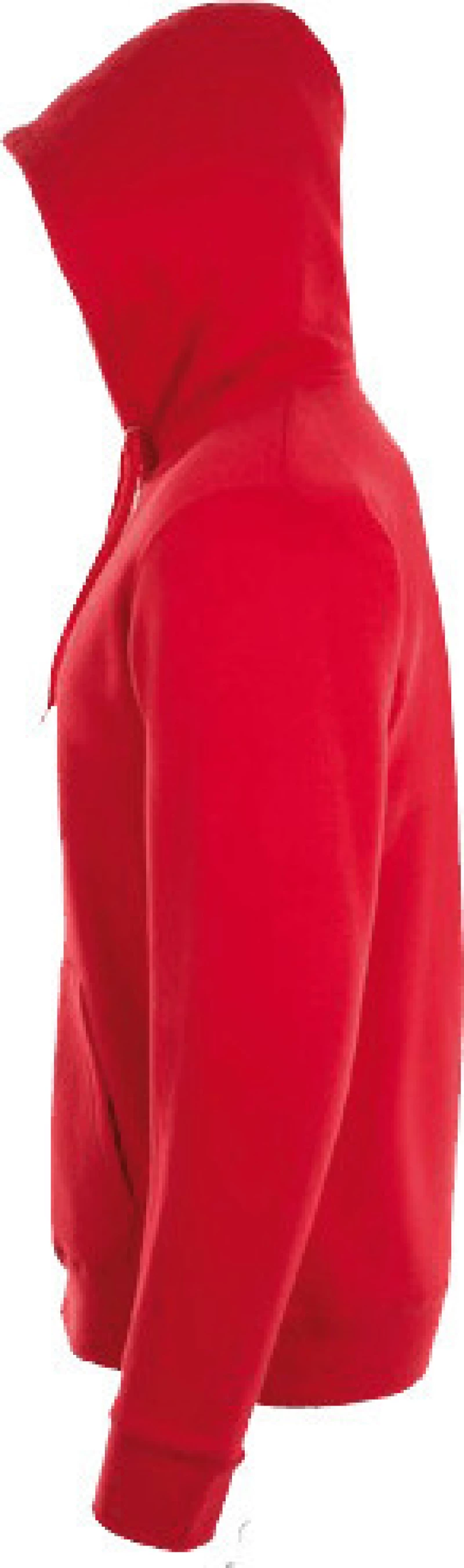 Sol's Stone 01714 Unisex ζακέτα φούτερ με κουκούλα RED-145