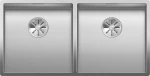 Blanco Claron 400/400-U Durinox Υποκαθήμενος Νεροχύτης 86.5x44cm Inox Σατινέ