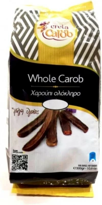 Creta Carob Ολόκληρο Χαρούπι 300gr