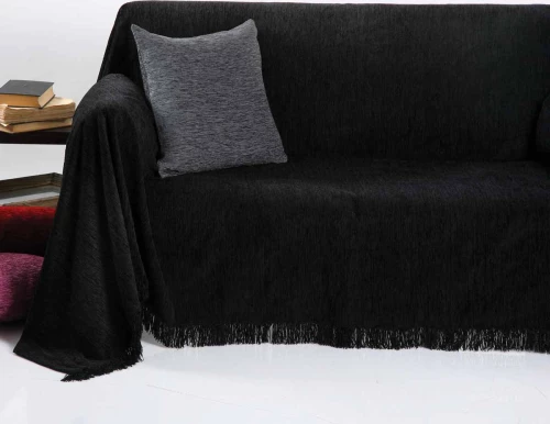 Anna Riska Ριχτάρι Πολυθρόνας 150x180 1300 Black