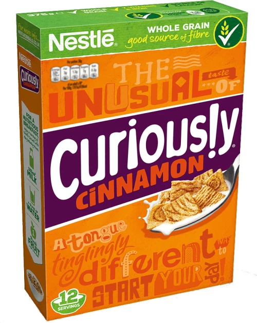 Nestle Curiously Cinnamon 375gr