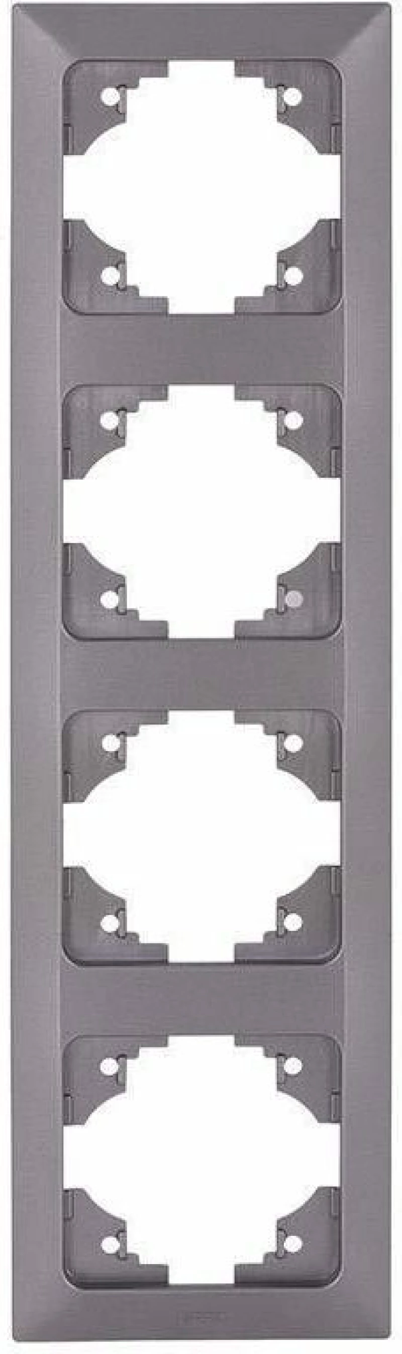 Eurolamp 4 Θέσεων 152-12327 Ασημί