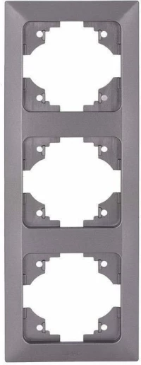 Eurolamp 3 Θέσεων 152-12326 Ασημί