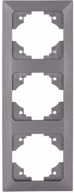 Eurolamp 3 Θέσεων 152-12326 Ασημί