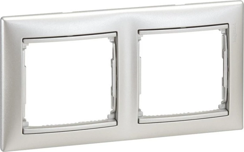 Legrand Valena 2 Θέσεων 770152 Ασημί