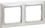 Legrand Valena 2 Θέσεων 770152 Ασημί