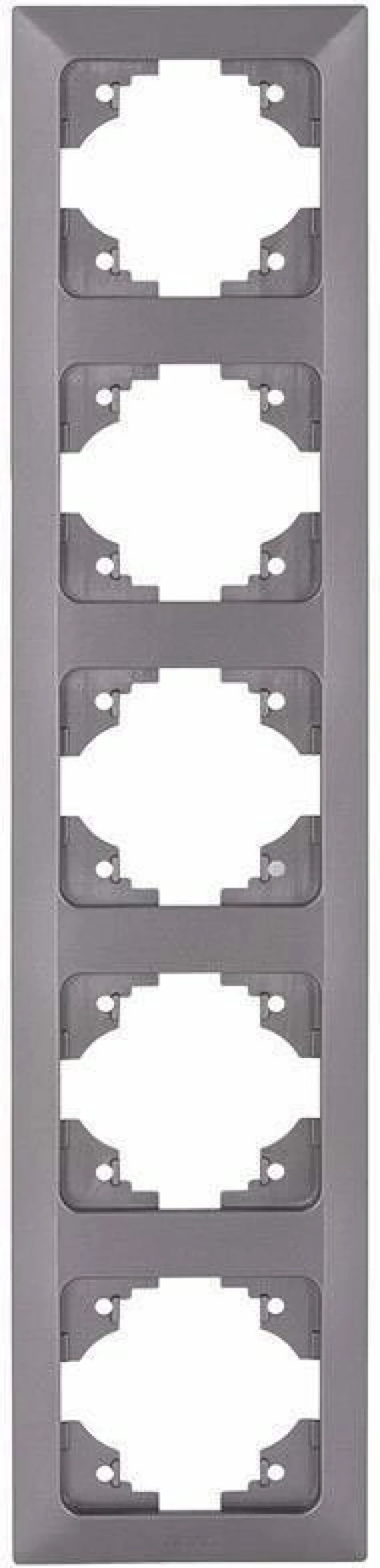 Eurolamp 5 Θέσεων 152-12328 Ασημί