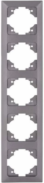 Eurolamp 5 Θέσεων 152-12328 Ασημί