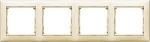 Legrand Valena 4 Θέσεων 774354 Μπεζ