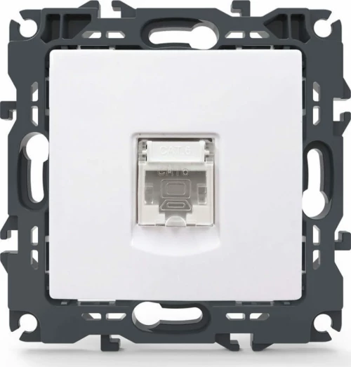 Acaelec Prime Πρίζα Δικτύου Rj45 Cat6 Utp Λευκή (1000113201)