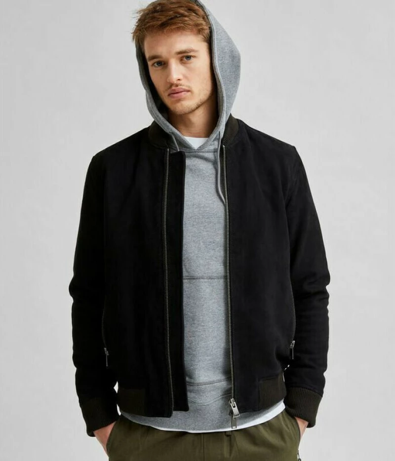 Jacket ανδρικό Suede Selected
