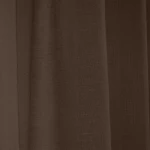 Lino Home Κουρτίνα Line με Τρέσα 145x295 902 Dark Brown