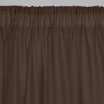 Lino Home Κουρτίνα Line με Τρέσα 145x295 902 Dark Brown