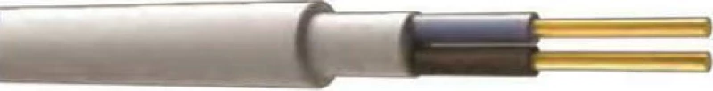 Eurolamp H05VV-U 5 Χ 4mm² Λευκό 150-13617 1m