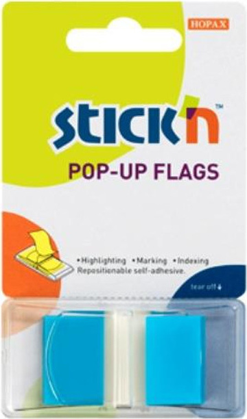 Stick'N Stick'N Pop-Up Διαφανη Μπλε 50φ