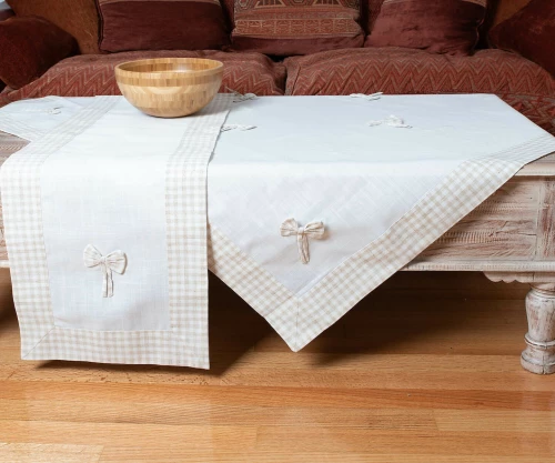 Silk Fashion Τραπεζομάντηλο 140x140 Bow 3