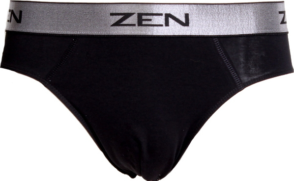 Zen Intimates 70216 Ανδρικό Σλιπ Μαύρο Μονόχρωμο