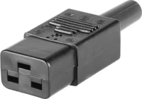 Roline IEC320/C19 16A 19.07.1299 Μαύρο