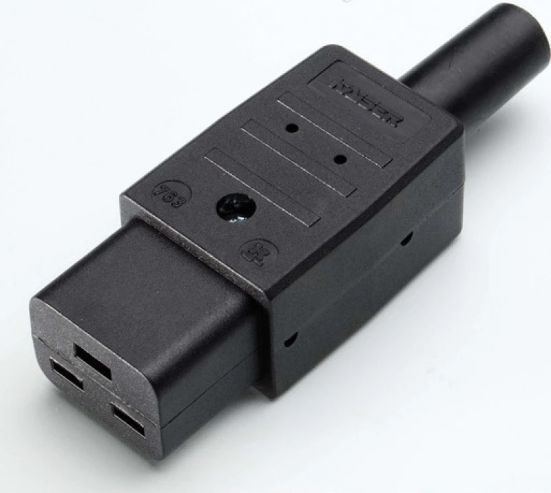 Roline IEC320/C19 16A 19.07.1299 Μαύρο