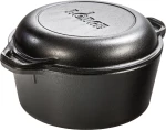 Lodge Combo Dutch Oven Βαθιά Κατσαρόλα από Μαντέμι 4.73lt / 27cm