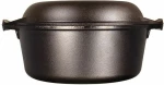Lodge Combo Dutch Oven Βαθιά Κατσαρόλα από Μαντέμι 4.73lt / 27cm
