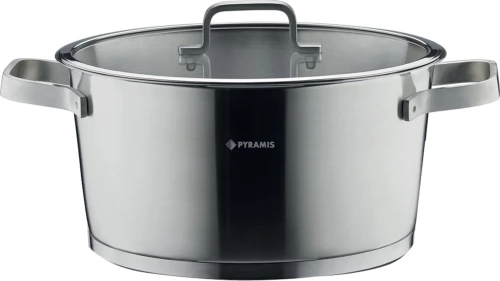 Pyramis Steel Line Βαθιά Ανοξείδωτη Κατσαρόλα 3.3lt / 20cm