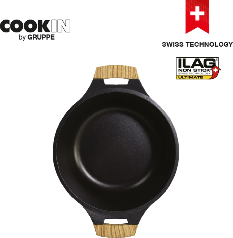 Gruppe Cookin Βαθιά Κατσαρόλα από Αλουμίνιο 6.1lt / 28cm