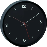 TFA Ρολόι Τοίχου Black Πλαστικό