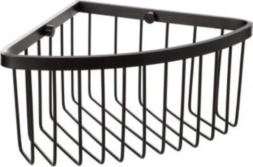 Dimitracas 06624.001 Σπογγοθήκη Επιτοίχια Μεταλλική Μαύρη