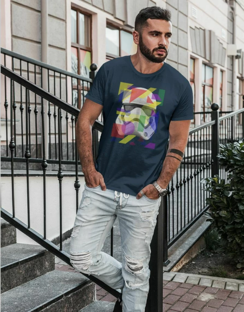 Stormtrooper t-shirt - NAVY
