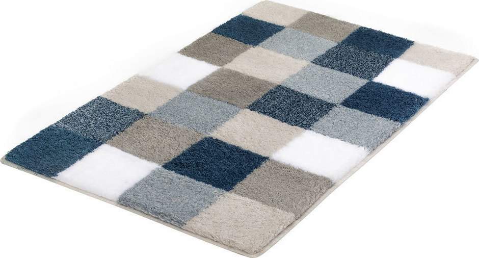 Kleine Wolke Πατάκι Μπάνιου 70x120 Caro Blue