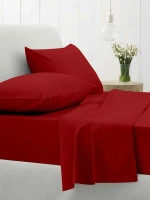 Sunshine Παπλωματοθήκη Διπλή 200x250 Cotton Feelings 113 Red