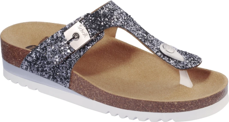 Scholl Glam Ανατομικά Σανδάλια Pewter