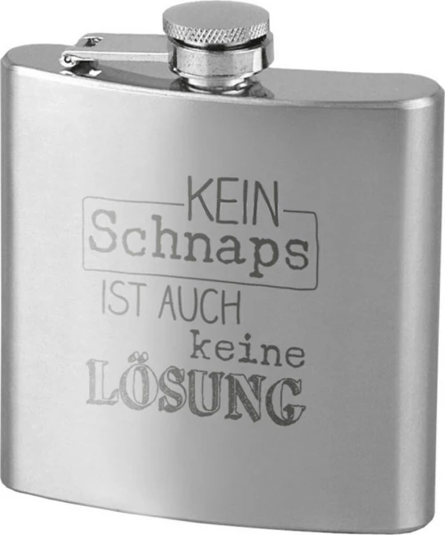 Contento Φλασκί Kein Schnaps Ανοξείδωτο 180ml
