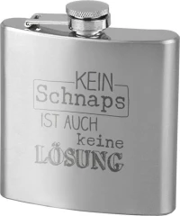 Contento Φλασκί Kein Schnaps Ανοξείδωτο 180ml