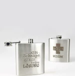 Contento Φλασκί Kein Schnaps Ανοξείδωτο 180ml