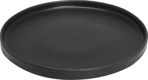 Espiel Step Πιάτο Ρηχό Κεραμικό Μαύρο με Διάμετρο 30cm