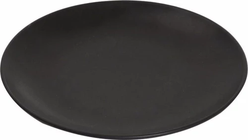 Espiel Terra Matt Πιάτο Ρηχό Κεραμικό Μαύρο με Διάμετρο 26.5cm
