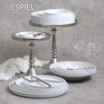 Espiel Good Mood Πιάτο Ρηχό Κεραμικό Λευκό με Διάμετρο 26cm