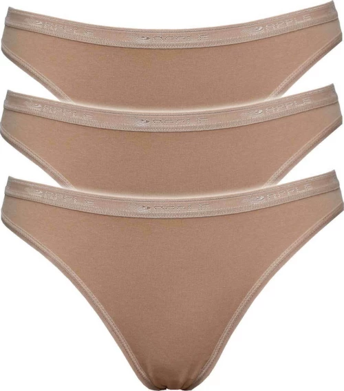 Apple Boxer 0220240E Βαμβακερά String 3Pack σε Μπεζ χρώμα