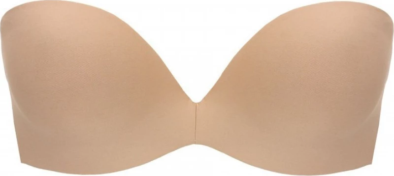 Luna Secret Sense 11063 Μπεζ Strapless Σουτιέν Χωρίς Ενίσχυση