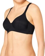 Triumph Modern Soft Μαύρο Σουτιέν με Ελαφριά Ενίσχυση Χωρίς Μπανέλες
