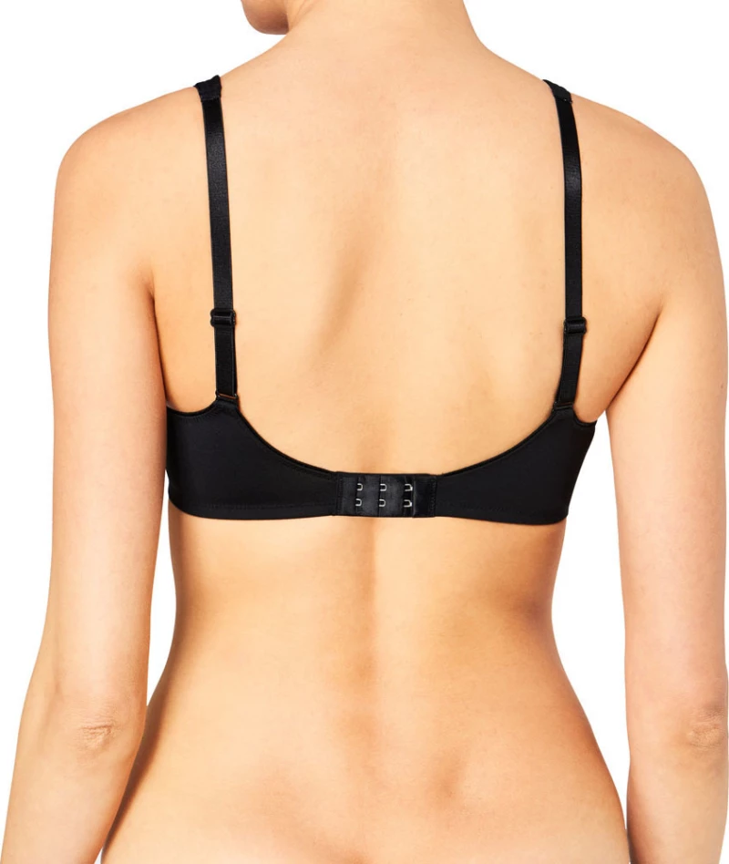 Triumph Modern Soft Μαύρο Σουτιέν με Ελαφριά Ενίσχυση Χωρίς Μπανέλες