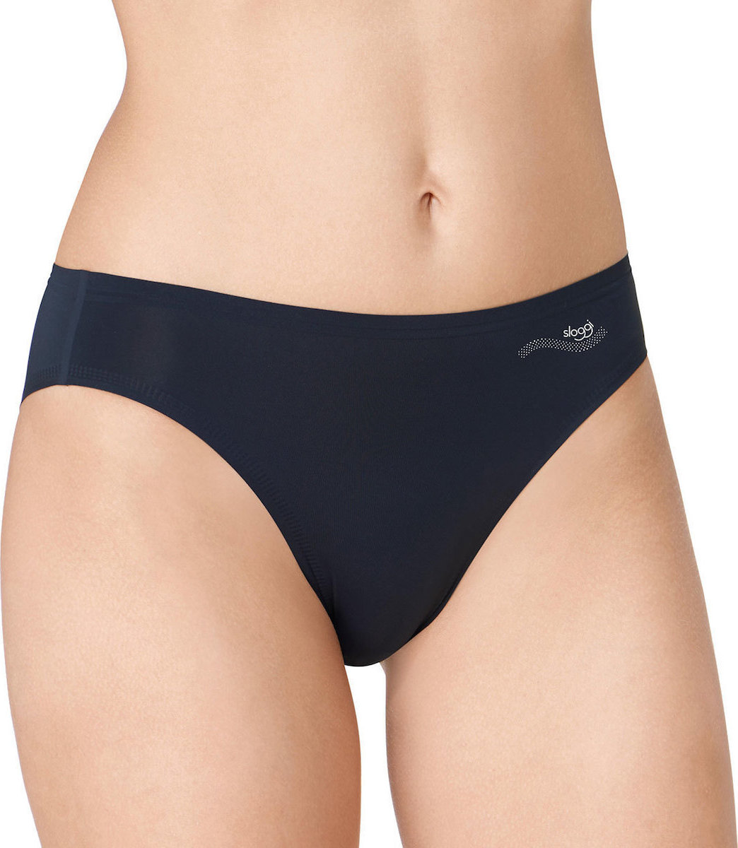 Sloggi Zero One Tai Slip Χωρίς Ραφές σε Μαύρο χρώμα