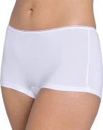 Sloggi Feel Sensational Ψηλόμεσο Boxer σε Λευκό χρώμα